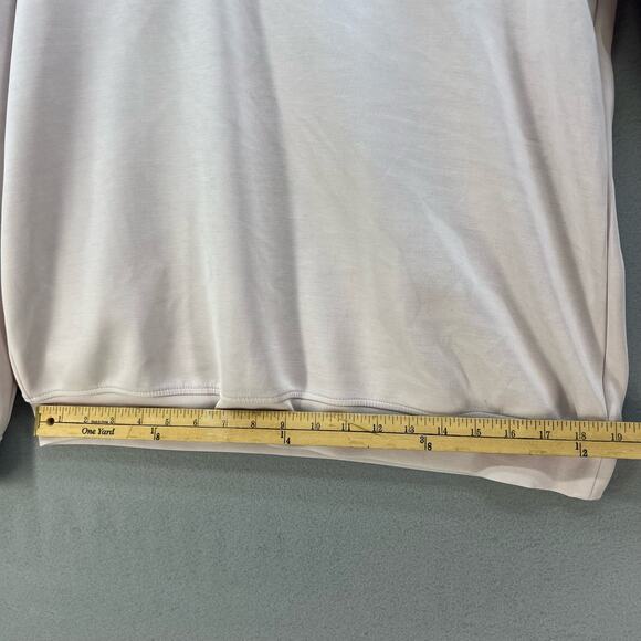 Zyia Active Sweatshirt Women's M Ballet Pink Logo Long Sleeve Athleisure Fit - Picture 6 of 10